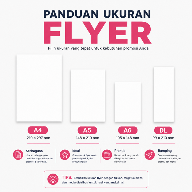 Flyer Size Guide