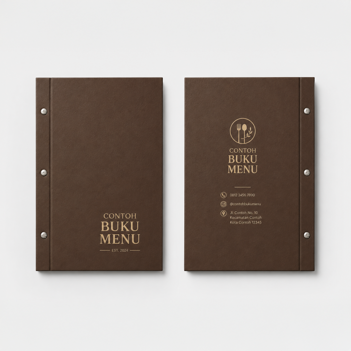 Buku menu hardcover
